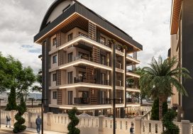 Квартира 2+1 в Apple Garden 2, Оба, Алания