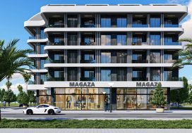 Квартира 2+1 в Gen Deluxe Palm I, Пазарджи, Газипаша