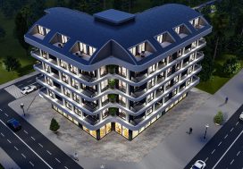 Квартира 1+1 в Gen Deluxe Palm I, Пазарджи, Газипаша