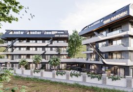 Пентхаус 2+1 в Qiwi Garden, Джикджилли, Алания