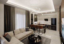 Квартира 2+1 в Veluxe Panorama, Буюкхасбахче, Аланья