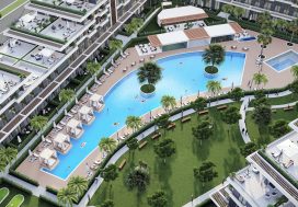 Квартира 1+1 в Wyndham Residences, Алтынташ, Анталья