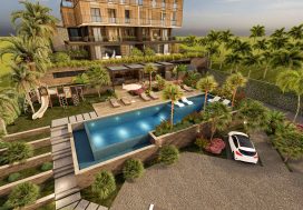 Квартира 2+1 Tsi Hill Suites, Джикджилли, Аланья