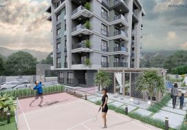 Квартира-пентхаус 2+1 Blue Dream, Газипаша, Аланья