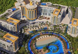 Квартира 2+1 Azura World, Турклер, Аланья