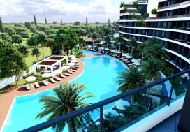 Квартира 1+1 в Eternia Residence, Алтынташ, Анталия