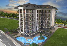 Квартира 1+1 Elite City-3, Клеопатра, Аланья