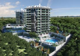 Квартира 1+1 Toprak Shine, Демирташ, Аланья