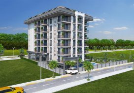 Квартира-пентхаус 1+1 Elize-4, Клеопатра, Аланья