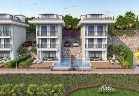 Вилла 3+2 Sun Villas Garden, Кестель, Аланья