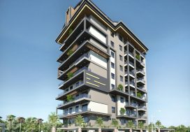 Квартира-пентхаус 2+1 Blue Sunlight-2, Махмутлар, Аланья