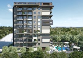 Квартира-пентхаус 4+1 Blue Sunlight-2, Махмутлар, Аланья