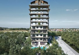 Квартира 2+1 Blue Sunlight-2, Махмутлар, Аланья