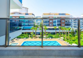 Квартира 3+1 Oba 1221 Residence, Оба, Аланья