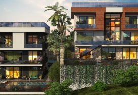 Вилла 4+2 Aquamarine villa, Бекташ, Аланья