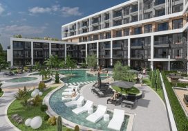 Квартира 1+1 Lara Port, Алтынташ, Анталья