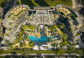 Отельные аппартаменты 1+1 Desire Hotel Residence, Алтынташ, Анталья