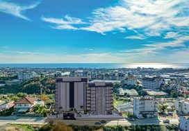 Пентхаус 2+1 MMT Towers, Паяллар, Аланья