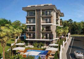 Дуплекс 2+1 MMT Yaz Suite, Паяллар, Аланья