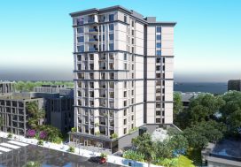 Эксклюзив! Квартира 3+1 с видом на море в районе Зейтинбурну.