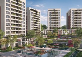 Готовые апартаменты 3+1 от ведущего застройщика в Стамбуле.