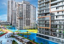 Апартаменты 3+1 от известного застройщика в районе Умрание.