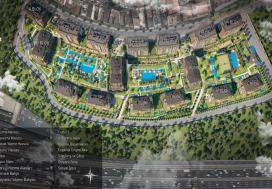 Квартиры ПРЕМИУМ КЛАССА в центре Стамбула в комплексе Dap Yeni Levent.