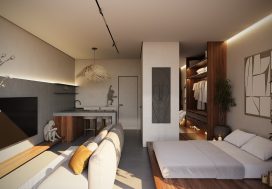 Аппартаменты 0+1 Pandawa Hills, Букит, Бали