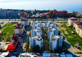 Квартира 2+1 Beyaz Altin sitesi, Конаклы, Аланья