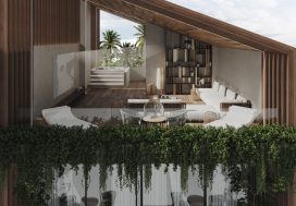 Вилла 2 bedroom 2+1 с террасой и джакузи Pandawa Hills, Букит, Бали