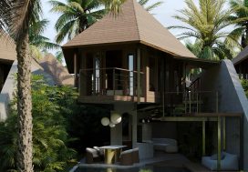 Вилла 2 bedroom с бассейном 2+1 Jungle Flower Villas, Убуд, Бали