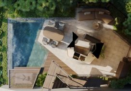 Вилла 1 bedroom с бассейном 1+1 Jungle Flower Villas, Убуд, Бали