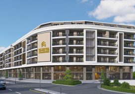 Квартира 1+1 Ses Park, Газипаша, Аланья