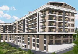 Квартира-дуплекс 4+1 Ses Park, Газипаша, Аланья