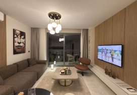 Квартиры под гражданство Турции. Две квартиры 1+1 в проекте 23 SQUARE Оба, Аланья. Цена 440000 Евро