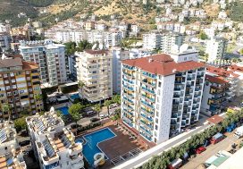 Продается квартира 1+1 в комплексе Granada City Residence, Сарай, Аланья
