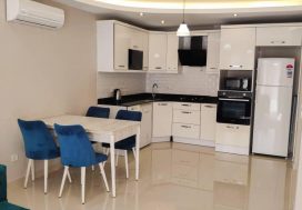 Сдается квартира 1+1 в комплексе , Махмутлар, Аланья