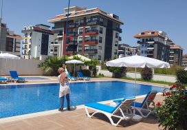 Продается квартира 1+1 в комплексе Pasifik, Кестель, Аланья