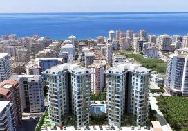 Продается квартира 1+1 в комплексе TEKINOGLU, Махмутлар, Аланья