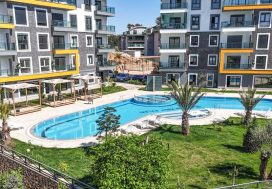 Продается квартира 1+1 в комплексе Zeytin Kent Residence , Оба, Аланья