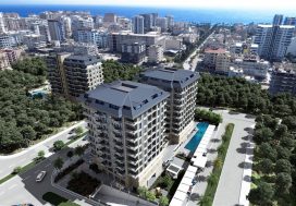 Продается квартира 1+1 в комплексе Toros Bulvar, Махмутлар, Аланья