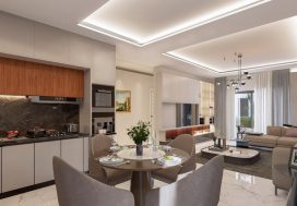 Продается квартира 2+1 в Aventus Residence Искеле Северный Кипр