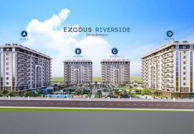 Сдается квартира в комплексе Demirtaş Exodus River, Демирташ, Аланья