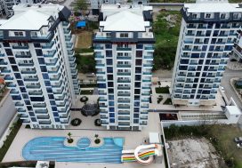 Продается квартира 1+1 в комплексе YEKTA BLUE 5, Махмутлар, Аланья