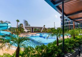 Продается квартира 1+1 в комплексе River Panorama, Оба, Аланья